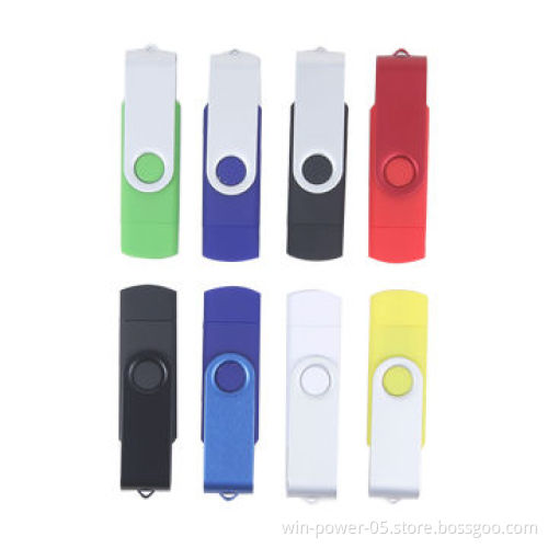 Multifunction USB Drive, Can Connect To Smartphone Directly, 64MB to 128GB Capacities, Pantone Match